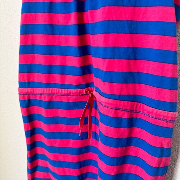 Girl’s Patagonia Pink & Navy Blue Striped Racerback Cotton Dress - Size XL EUC - Picture 3 of 6